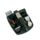 Бритва чоловіча Geemy 6in1 Black тример для бороди і тіла, машинка для гоління з насадками - изображение 2