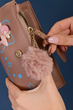 Кошелек No brand 466 женский темная пудра - изображение 3