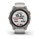 Смарт-часы Garmin Fenix 7 Pro Sapphire Solar Edition Titanium with Fog Gray/Ember Orange Band (010-02777-21) - изображение 9