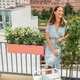 Умный вазон Lechuza Balconera Color 80 Белый (15680) - изображение 7