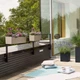 Умный вазон Lechuza Balconera Stone 50 Графитово-черный (15652) - изображение 7