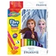 Цветные фломастеры "FROZEN" Эльза с рисунком на корпусе толщина линии письма 4 мм и 0,7 мм 12 цветов 91093PTR 5907620191093 - изображение 1