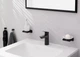 Змішувач для раковини 100 Hansgrohe Logis (колір - чорний матовий), зі зливальним клапаном Push-Open 71107670 - изображение 3