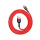 Кабель Baseus Cafule Cable USB for Type-C 3 A 1 м Red (CATKLF-B09) - изображение 7