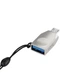 Адаптер OTG HOCO UA10 USB - microUSB Pearl Nickel - изображение 2