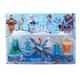 Игрушки набор Фрозен Холодное сердце Frozen 2 Анна-Эльза-Кристофф-Олаф Дисней 6 шт 5 - 10 см - изображение 3