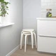 Табурет IKEA KYRRE білий (004.915.31) - зображення 6