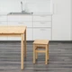 Табурет IKEA ODDVAR сосна (202.493.30) - зображення 2