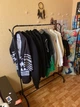Напольная вешалка для одежды и обуви металлическая с крючками Clother Rack стойка для вещей стеллаж Черная GS-6286 - изображение 13