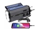 Фонарик радио BauTech Power Bank XSY320 5000 мАч с солнечной панелью Черный (1011-788-00) - зображення 3