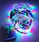 Світлодіодна стрічка LED 5м на 12в SMD 3528 RGB з пультом і блоком живлення - зображення 6