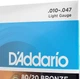 Струны для акустических гитар D'Addario EJ36 80/20 BRONZE REGULAR LIGHT 12-STRING (10-47) - изображение 4