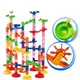 Детский конструктор - лабиринт Marble Run для мальчиков и девочек из труб с шариками 105 деталей (NO.678-7) - изображение 2