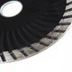 Диск алмазний по бетону Apro Турбо-Хвиля 125х2,2х22,22 мм 22-24% - изображение 4