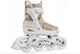 Роликовые коньки Blackwheels Flex Pro бежевые 38-41 женские регулируемые - изображение 3