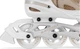 Роликовые коньки Blackwheels Flex Pro бежевые 38-41 женские регулируемые - изображение 6