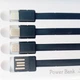 УМБ Power Bank Solar 30000mAh повербанк 4 в 1 с солнечной панелью, экраном, фонариком White (11230) - изображение 4