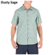 Сорочка 5.11 life's A BREACH SHORT SLEEVE SHIRT 71385 Large, Dusty Sage - зображення 2