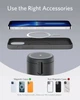 Бездротовий зарядний пристрій Anker PowerWave Mag-Go 2-in-1 Dock (Black) - зображення 3