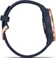 Смарт-годинник Garmin vivomove 3S Rose Gold Stainless Steel Bezel w. Navy and Silicone B. (010-02238-03) - изображение 2