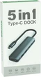 USB-хаб Blueendless USB Type-C - 2 x USB 3.0, Type-C PD, HDMI (CA913435) - зображення 4