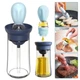 Бутылка-диспенсер-дозатор для масла с силиконовой кисточкой Kitchen Cooking 180 мл 270 Коричневый - изображение 6