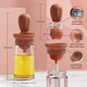 Бутылка-диспенсер-дозатор для масла с силиконовой кисточкой Kitchen Cooking 180 мл 270 Коричневый - изображение 7