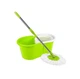 Турбо швабра з відром та віджимом центрифугою Spin MOP 360 зелений - зображення 1