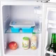 Универсальный складной Ланч Бокс на 3 секции со столовым прибором collapsible silicone lunch box Синий - изображение 5