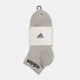 Набор женских носков Adidas C Lin Ankle IC1304 37-39 3 пары Medium Grey Heather (4066746450987) - изображение 2