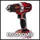 Шуруповерт Einhell TE-CD 18/40 Li-Solo : 18V ( без акума і зарядки) 4513925 - зображення 2