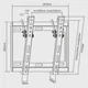 Кронштейн ITECHmount PB2T Black - изображение 2