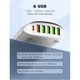 Адаптер сетевой Ldnio A6573C 5USB, Type-C, PD65W, QC3.0, белый - изображение 4
