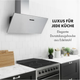 Вытяжка Klarstein Silver Lining 90 568 м³/час EEC A нержавеющая сталь - изображение 7