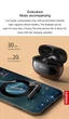 Bluetooth навушники Lenovo Thinkplus Earphone BT 5.2 TWS Black(6928760100157) - зображення 2