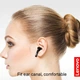 Bluetooth навушники Lenovo Thinkplus Earphone BT 5.2 TWS Black(6928760100157) - зображення 6