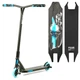 Трюковый самокат Best Scooter FEAR МТ-40488 с рулевой системой SCS, колеса 115 мм + 2 пеги, Черно-синий - изображение 1