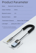 Автомобильный Bluetooth-адаптер Essager EB01 USB Bluetooth 5.0 Ресивер для автомобиля, для подключения Aux - изображение 2
