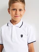 Подростковая футболка-поло для мальчика Smile Time Fashion LM27-13 170 см Белая (st_2000000141749) - изображение 4