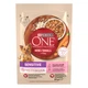 Упаковка влажного корма Purina One Mini/Small Sensitive для взрослых собак мелких пород с чувствительным пищеварением, с лососем, рисом и морковью 26 шт по 85 г (8445290332523) - изображение 2