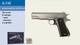 Cпринговый пистолет металлический серебристый Galaxy G.13S ( кольт 1911) - изображение 2