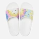 Мужские шлепанцы для пляжа Crocs Tie-Dye Graphic Slide 206520-94S 48-49 (M13) 31 см Белые (1159806664) - изображение 4