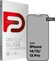 Защитное стекло ArmorStandart Pro Anti-spy Matte для смартфона Apple iPhone 14/13/13 Pro Black (ARM68603) - изображение 1