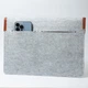 Чехол для ноутбука 11.6" Felt Button Series Серый - изображение 2