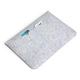 Чехол для ноутбука 11.6" Felt Velcro Series Серый - изображение 3