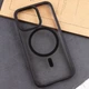 Чехол на Apple iPhone 15 Pro Max / для айфон 15 про макс с функцией MagSafe Черный - изображение 4