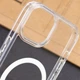 Чехол на Apple iPhone 14 / для айфон 14 с магсейф MagSafe Прозрачный - изображение 7