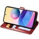 Кожаный чехол-книжка GETMAN Gallant (PU) для Samsung Galaxy M34 5G Red - изображение 2