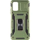 Ударостійкий чохол Camshield Army Ring для Xiaomi Poco X5 Pro 5G / Note 12 Pro 5G Оливковий/Army Green - изображение 3