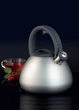 Чайник 3 л (2,6 л) Ambition Silvery металік нержавіюча сталь арт. 50871 - зображення 2